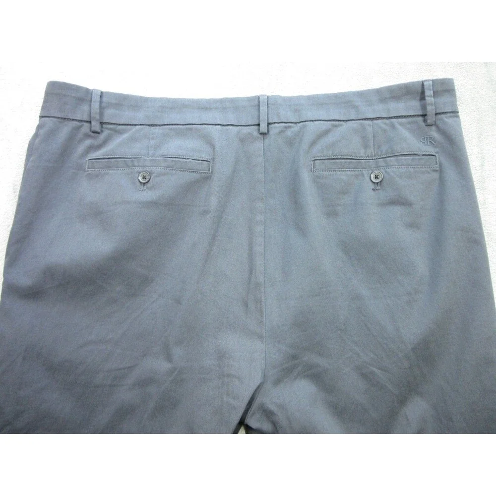 Banana Republic Pants Men Size 40x29 Navy Blue Chino Flat Front Pockets